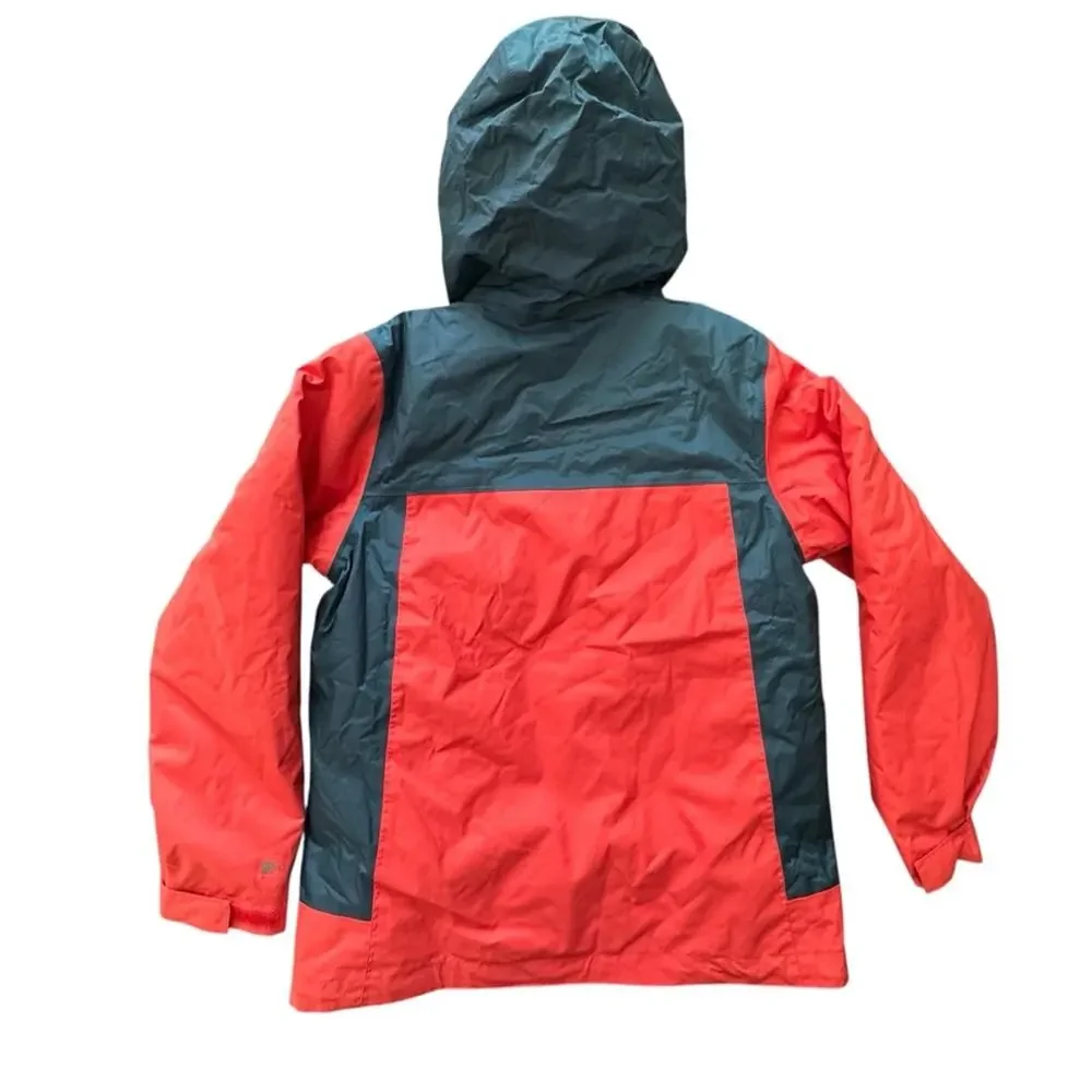 Patagonia Kids' 3 in 1 Jacket Coral Navy Blue Size M (10) Ski Snowboarding